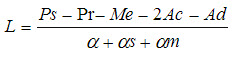 光纤通信系统光放大段距离的计算公式中，Ps代表什么含义（）。