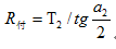 复曲线测设时，已知主曲线半径R主为，其切线长为T1，基线长为a，则副曲线半径R副为（）。
