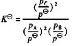 已知反应2A(g)+B(g)=2C(g)的 ，下列叙述中正确的是()。A．由于 ，随着反应的进行，P