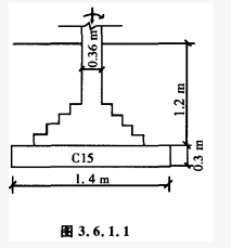 砖基础高度应为（）m。