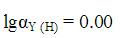 当pH=10.0时EDTA的酸效应系数是（）。