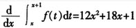 设三次多项式函数f（x）=ax2+bx2+cx+d满足，则f（x）的极大值点为（）。