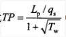总磷负荷规范化公式中的Lp表示（）。
