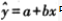 在回归直线方程中，若a>0，下述正确的是（）