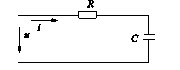 如下图所示，一个R与C串联电路接于电压为380V，频率为50Hz的电源上，若电路中的电流为20A，电