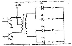 如图示，试述组合继电器中保护继电器在发动机起动后的控制原理。	