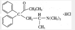 盐酸美沙酮的化学结构是（）