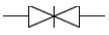 在下列PLC图形符号中，表示控制阀体为角形阀的是（）。