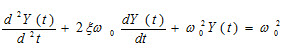 在下面微分方程式中，[图]当衰减系数ζ为（）时，响应曲线...	在下面微分方程式中，	当衰减系数ζ为