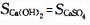 Ca（OH）2和CaSO4的溶度积大致相等，则两物质在纯水中溶解度的关系是：（）A. ['['B. 
