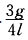 	质量为m，长为2的均质细杆初始位于水平位置，如图所示。A端脱落后，杆绕轴B转动，当杆转到铅垂位置时