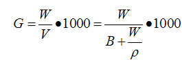 中G表示克/升（克每升）浓度（g/L）；则V表示（）