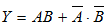 下图所示电路的逻辑表达式为（） A、Y=ABB、Y=A+BC、D、