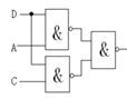 下图所示电路的逻辑表达式为（） [图]...下图所示电路的逻辑表达式为（） 