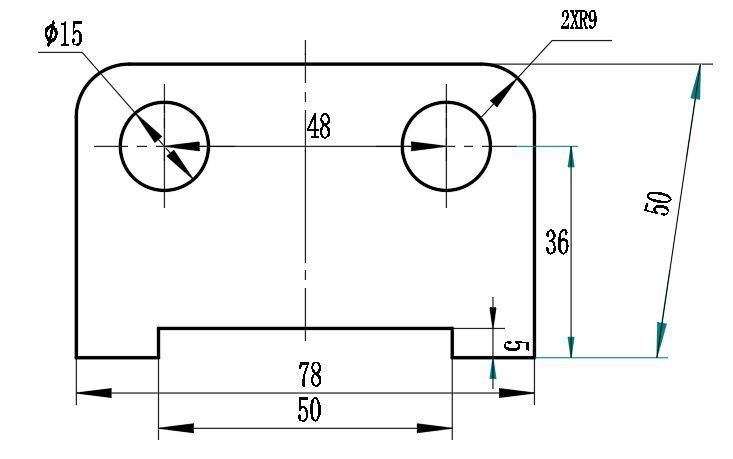 下图尺寸标注有几处错误