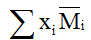下列偏摩尔性质与溶液性质关系式中，正确的是n mol溶液性质，nM=（）
