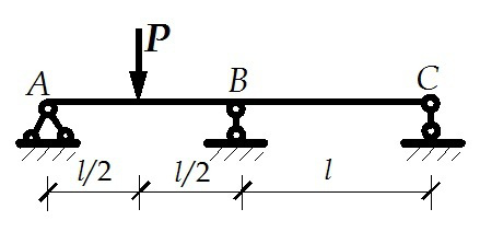 Draw M diagram with Force Method. [图]...Draw M dia