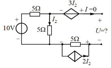 图中，开路电压U为-2V [图]...图中，开路电压U为-2V 