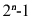 Flash型ADC将一个模拟量转换为一个n-bit的数字量，需要 个比较器？