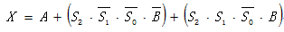  上图是传输晶体管逻辑，以下选项中哪个才是正确的逻辑表达式（）