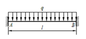 [图] 图示弯曲刚度为EI的两端固定梁，其挠度方程为 [图... 图示弯曲刚度为EI的两端固定梁，其