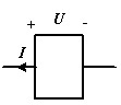 在如图示电路中，已知I =2A，元件吸收功率8W，则U 为（)。 