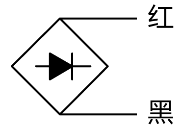漫反射式光电开关接线图中        表示整流桥堆，它在应用中使用（）。