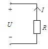 在图示电路中，已知U ＝4V，电流 I = -2A，则电阻值 R 为（)。