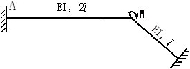 下列两结构中MA相等。（） [图] [图] （a） （b）...下列两结构中MA相等。（）   （a