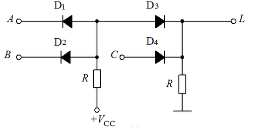 图中所示电路的功能是（）。 A、其他答案都不对B、C、D、