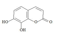 已知下列某物质的醇溶液，滴入NaOH溶液呈黄色，而荧光灯下荧光很弱，遇FeCl3呈阳性反应，而Mg-
