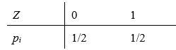 设随机变量X与Y独立同分布，且X的分布律如下表所示    则随机变量Z = max{X, Y}的分布