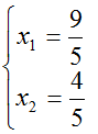 若X是离散型随机变量，分布律为    且x1＜ x2，又知E(X) = 7/5，D(X) = 6/2