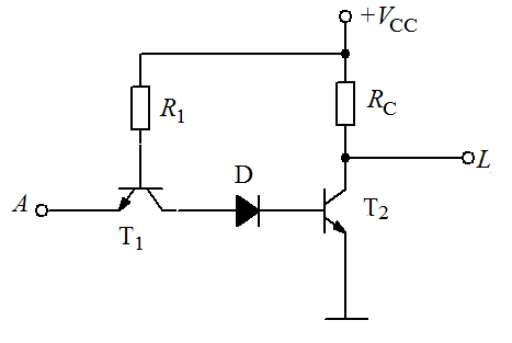 如图所示的电路中，假设PN结的导通压降为0.7V。下面说法正确的有（）。 