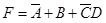 逻辑函数F 的反函数为，则函数F＝ 。