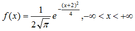 设随机变量X的概率密度为  且Y = aX + b ~ N(0, 1)则在下列各组数中应取().A、