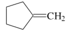 下列有环外双键的烯烃中，C=C伸缩振动频率最高的是哪个？ （）