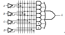 逻辑电路如图所示，输出逻辑函数表达式为 。 