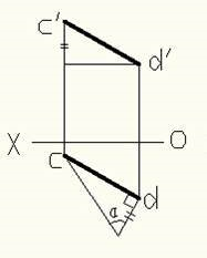 A、此图解能反应空间直线CD与水平面的夹角 B、此图解能反应空间直线CD与水平面的夹角 C、此图解能