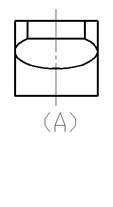 5、根据圆柱被截切后的正面投影和水平投影，选择正确的侧面投影。 
