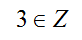 已知Z是整数集，下列式子正确的是（）。