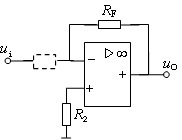 运算放大器电路如图所示，欲构成反相微分运算电路，则虚线框内应连接（)。 