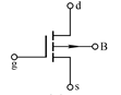 P沟道增强型MOS管的电路符号为（）。