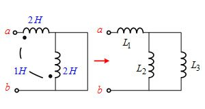 [图] 右图是左图电路的“去耦合等效电路”，则L1=1H、L2=1... 右图是左图电路的“去耦合等