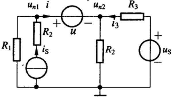 电路如下图所示，节点1正确的节点电压方程为： 