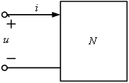 所示电路，已知网络N的，， 则平均功率P=（）W。 