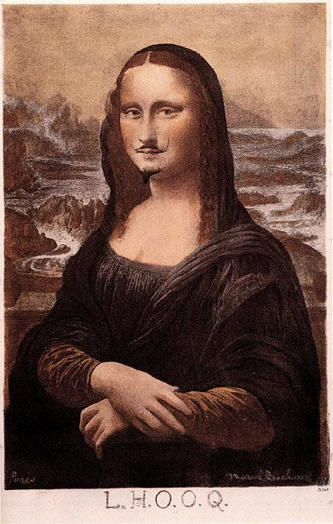 请问这幅作品《长了胡子的蒙娜丽莎》属于哪个艺术流派？