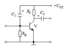 交流电压放大电路如图所示，该电路能放大交流信号。 [图...交流电压放大电路如图所示，该电路能放大交