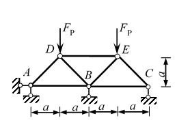 图示结构AB杆轴力 [图]  [图]...图示结构AB杆轴力   