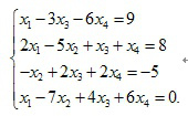 下列数字中，哪个不是后面方程组的解。